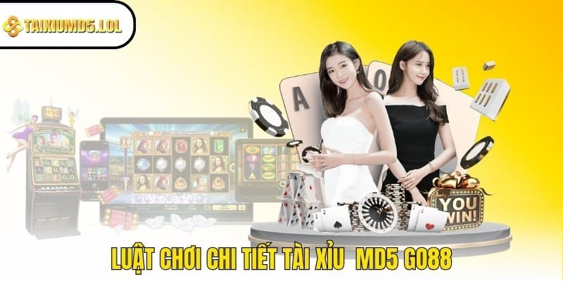 Luật chơi chi tiết Tài Xỉu MD5 GO88