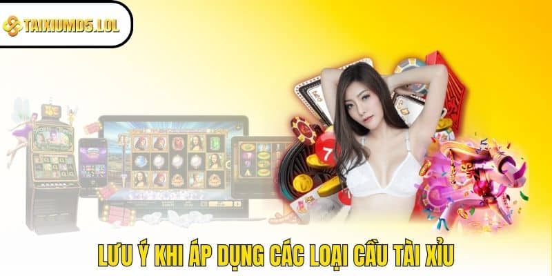 Lưu ý khi áp dụng các loại cầu tài xỉu