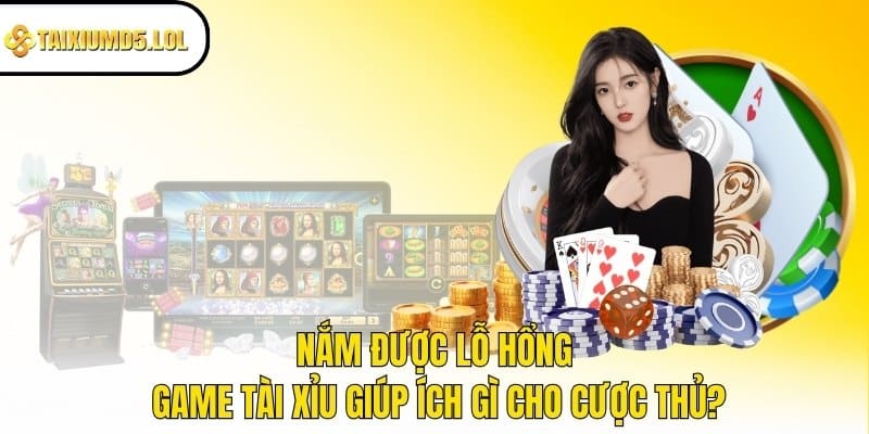 Nắm được lỗ hổng game Tài Xỉu giúp ích gì cho cược thủ?