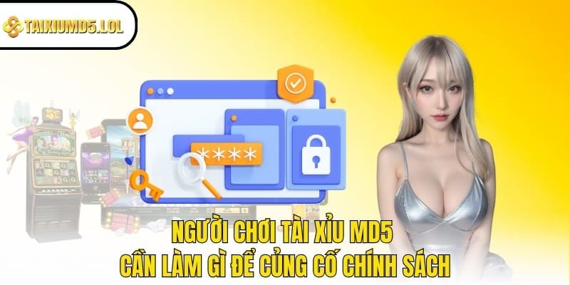 Người chơi Tài Xỉu MD5 cần làm gì để củng cố chính sách